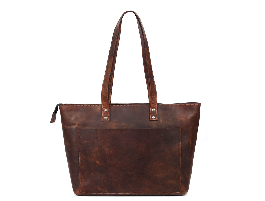 Voyager Leather Tote - www.Shopthatapp.com