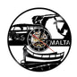 Wall Clock Vinyl Wall Clock  Atlanta Skyline Vinyl Record Clock Georgia Wall Art Atlanta Wall Decor Vinyl Clock Lights Silent Clock - www.Shopthatapp.com