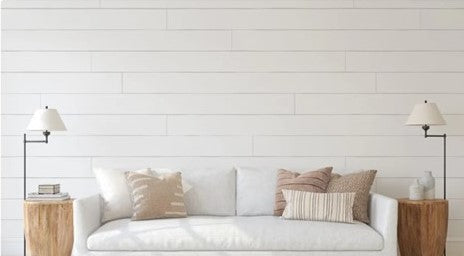 Revêtement mural "Blanc paquet de 10.6 pi2. - www.Shopthatapp.com