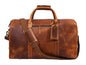 Walton Leather Travel Bag - Caramel Brown - www.Shopthatapp.com