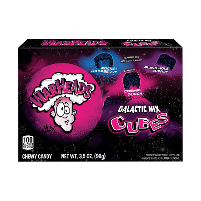 Warheads Galactic Mix Cubes Theatre Box - www.Shopthatapp.com