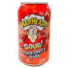 Warheads Sour Black Cherry Soda - 355mL - www.Shopthatapp.com