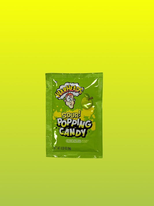 Warheads Sour Popping Candy Green Apple 9G - www.Shopthatapp.com