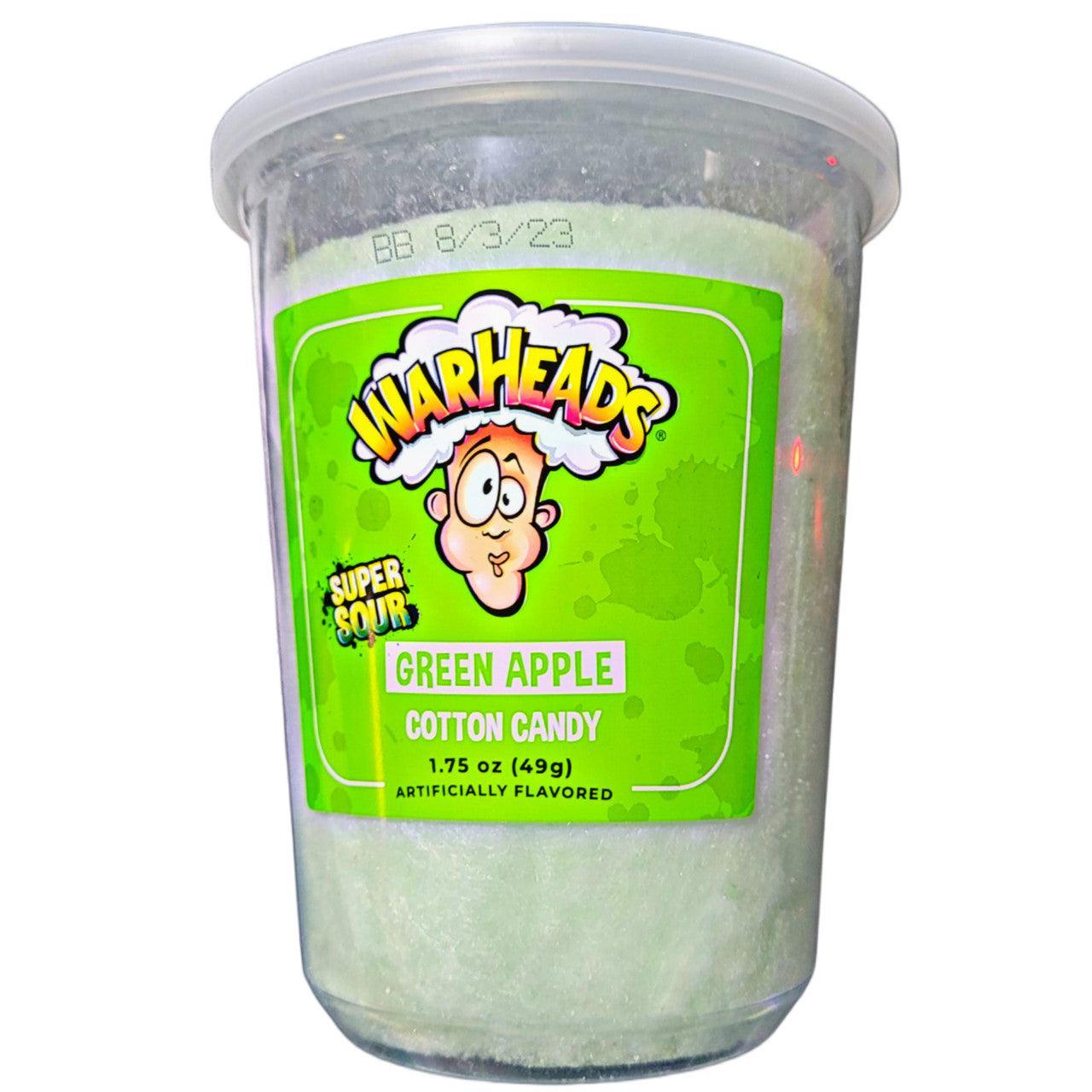 Warheads Super Sour Cotton Candy BBD 03/08/23 - www.Shopthatapp.com