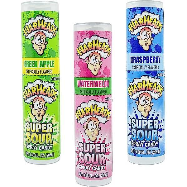 Warheads Super Sour Spray Candy - www.Shopthatapp.com