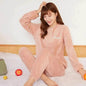 Warm Suit Women's Thick Coral Fleece Loungewear Suit - www.Shopthatapp.com