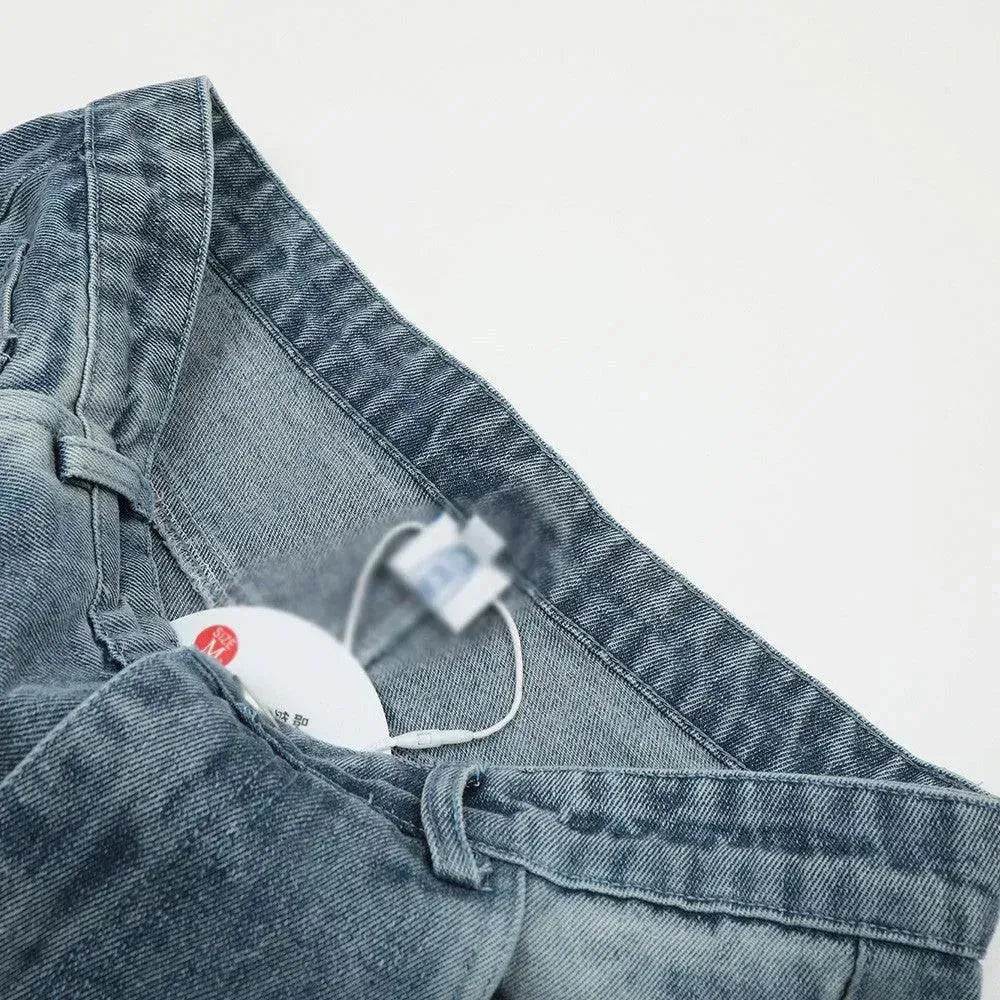 Washing Hole Do The Old Cowboy Straight-leg Trousers - www.Shopthatapp.com