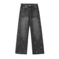 Washing Hole Do The Old Cowboy Straight-leg Trousers - www.Shopthatapp.com