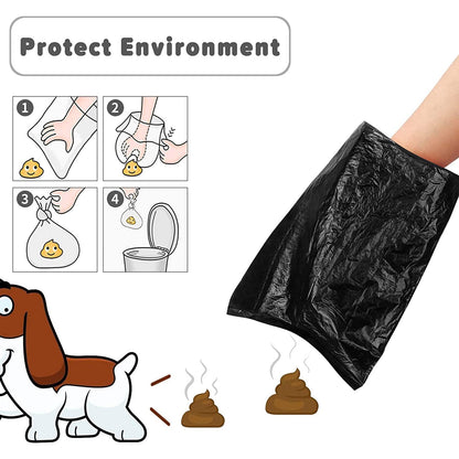 Distributeur de sacs poubelles pour excréments d'animaux