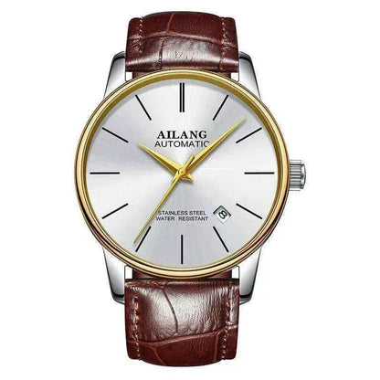AILANG Automatic Genuine Leather Wrist Watch for Men - www.Shopthatapp.com