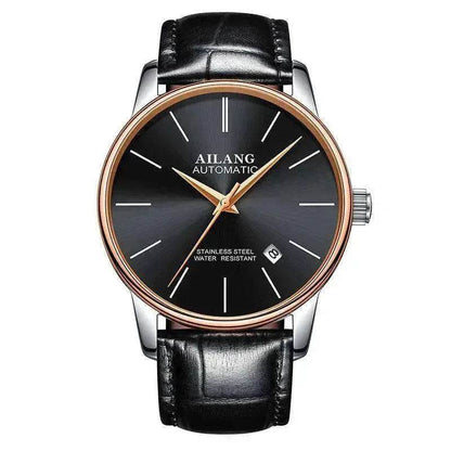 AILANG Automatic Genuine Leather Wrist Watch for Men - www.Shopthatapp.com