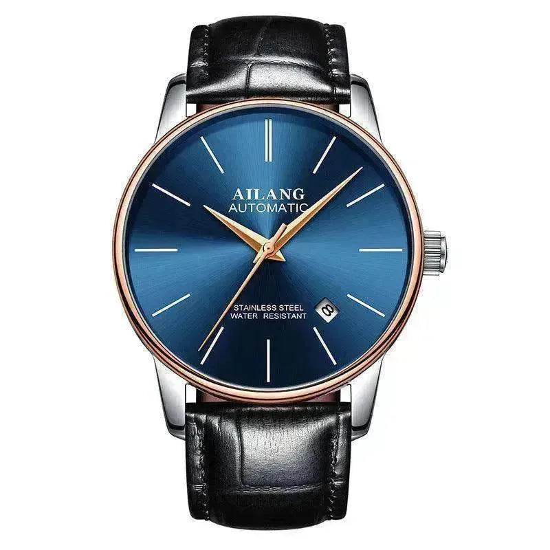 AILANG Automatic Genuine Leather Wrist Watch for Men - www.Shopthatapp.com