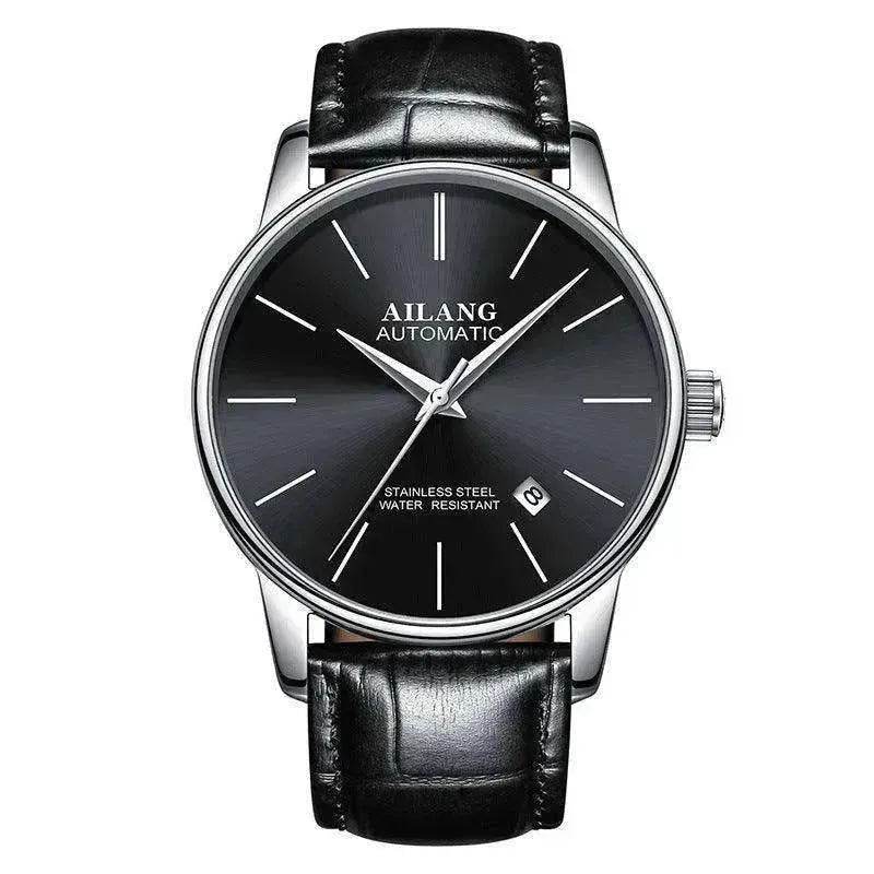 AILANG Automatic Genuine Leather Wrist Watch for Men - www.Shopthatapp.com