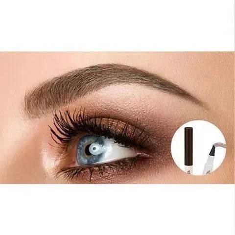 Waterproof Natural Eyebrow Pen Four-claw Eye Brow Tint Fork Tip Eyebrow Tattoo Pencil - www.Shopthatapp.com