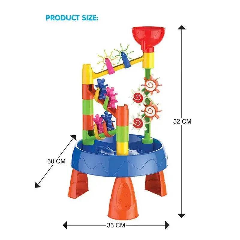 Waterwheel Funnel Beach Table Set Summer Beach Play Children's Toys - www.Shopthatapp.com