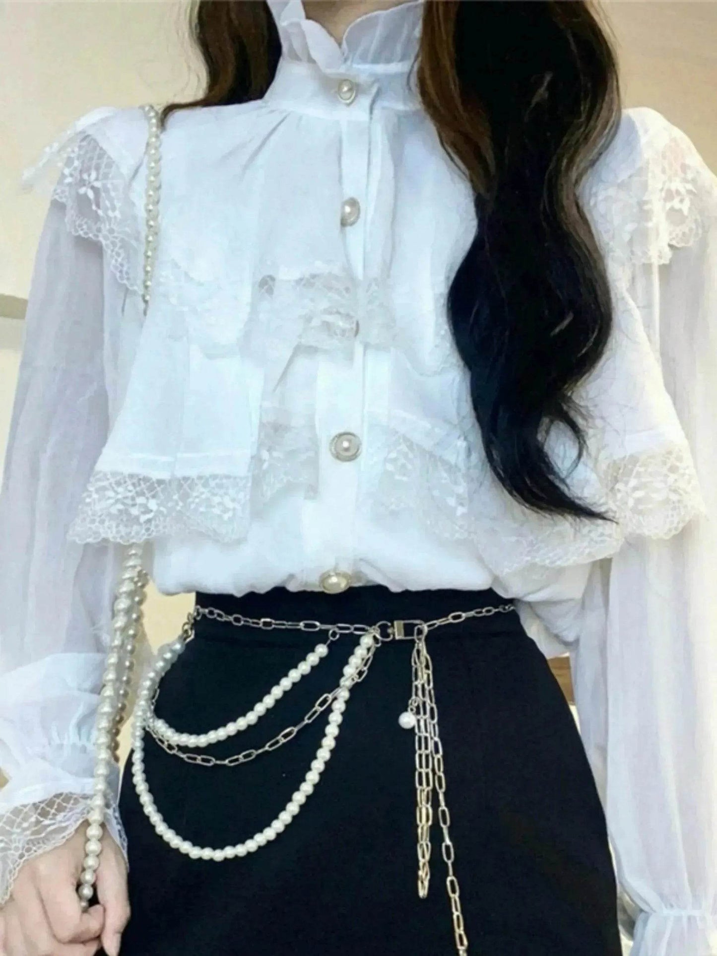 Western Style Ruffled Top For Women - www.Shopthatapp.com