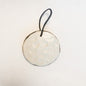 White Farmhouse Ceramic Ornament - www.Shopthatapp.com