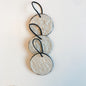 White Farmhouse Ceramic Ornament - www.Shopthatapp.com