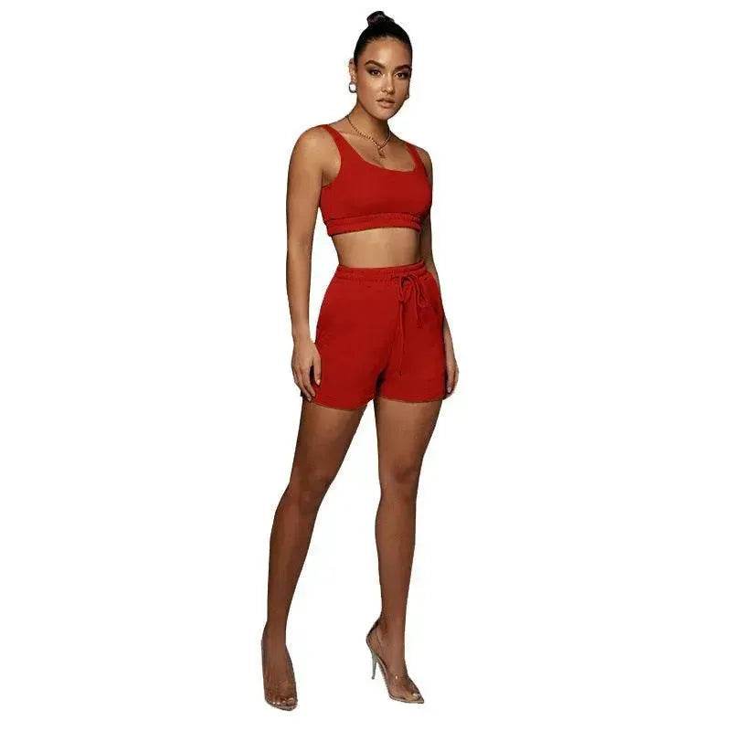 Wholesale Summer Ladies Gym Tracksuits Trendy Sweat Suits for Women - www.Shopthatapp.com