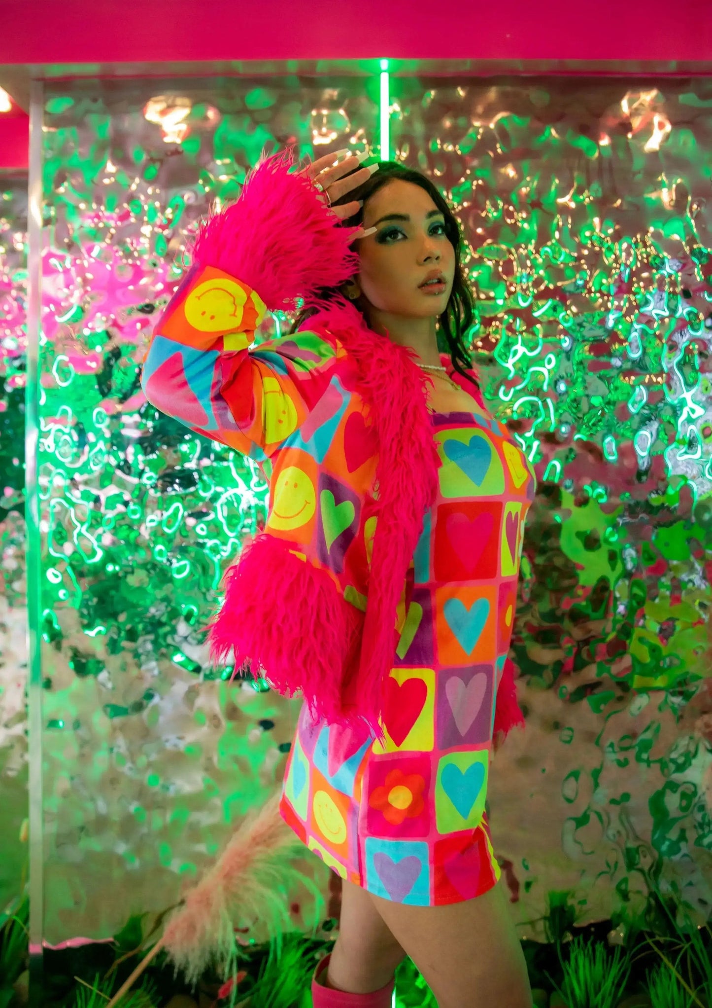 The Happy Daze Velvet Jacket - www.Shopthatapp.com