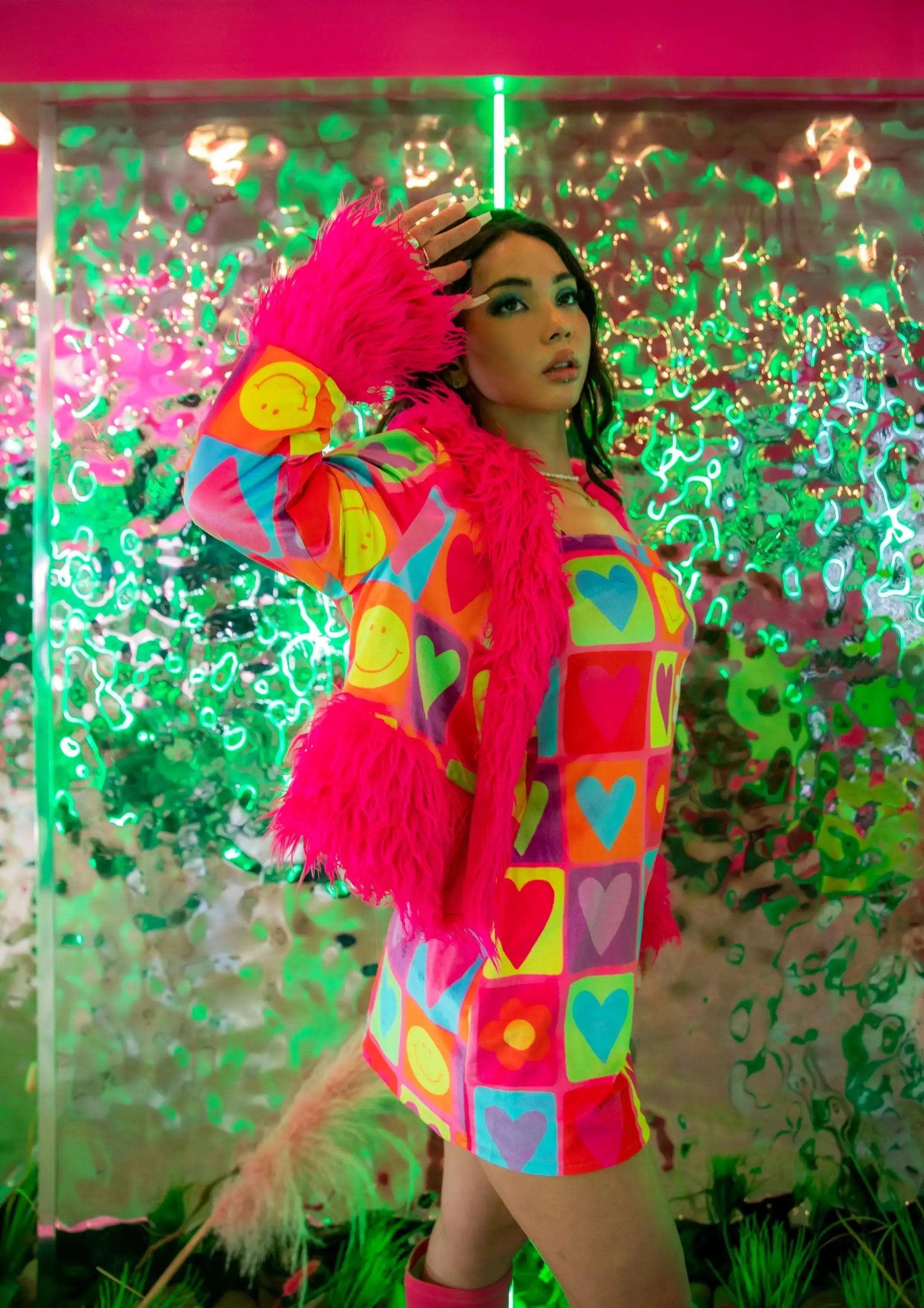 The Happy Daze Velvet Jacket - www.Shopthatapp.com