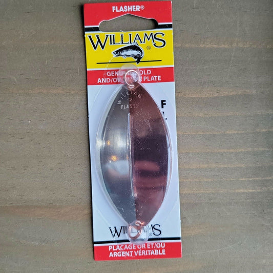 Williams 1/2oz Flasher Silver/Copper 3 - 3/8" - www.Shopthatapp.com