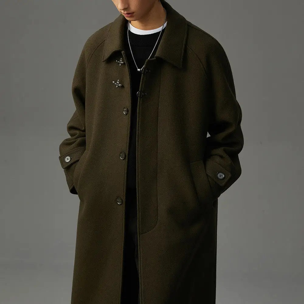 Winter Double-sided Woolen Coat Men - www.Shopthatapp.com