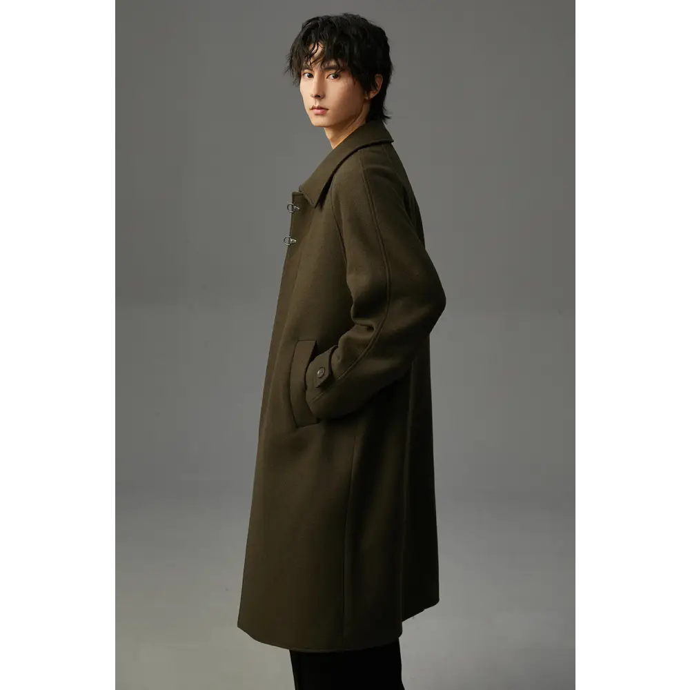 Winter Double-sided Woolen Coat Men - www.Shopthatapp.com