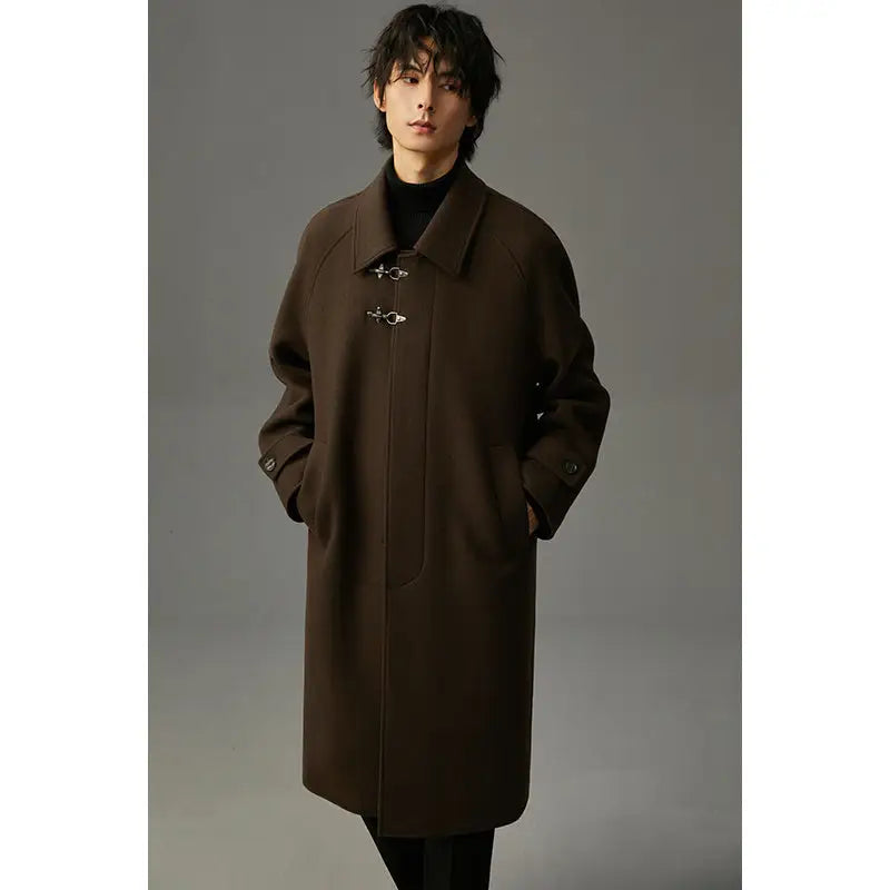 Winter Double-sided Woolen Coat Men - www.Shopthatapp.com