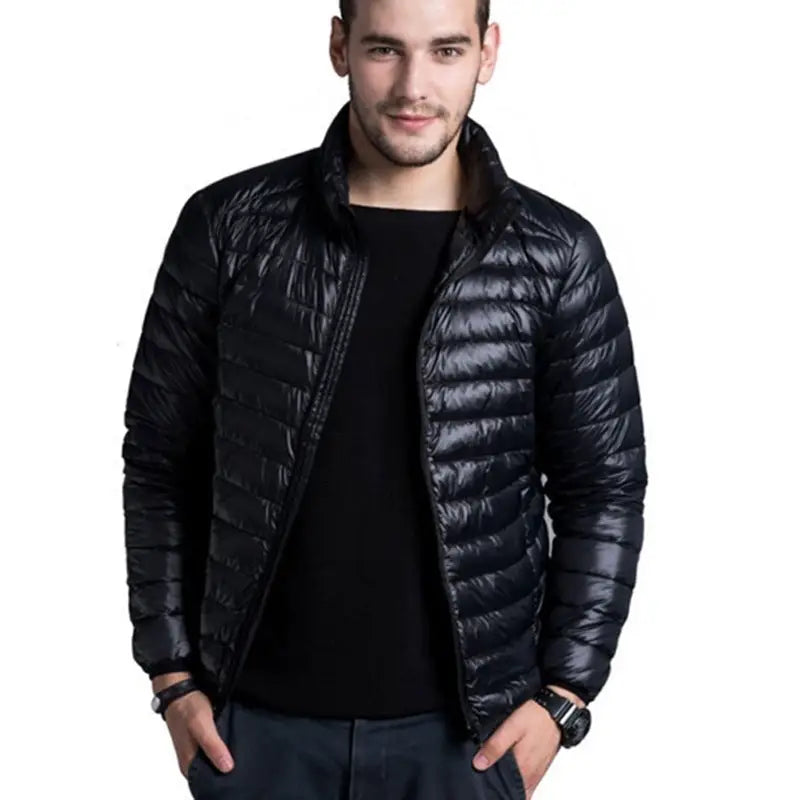 Winter Jacket for Men Jackets Duck Down Coat Outerwear Parka - www.Shopthatapp.com