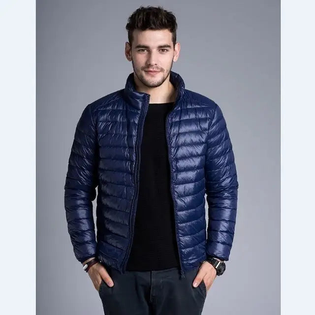 Winter Jacket for Men Jackets Duck Down Coat Outerwear Parka - www.Shopthatapp.com