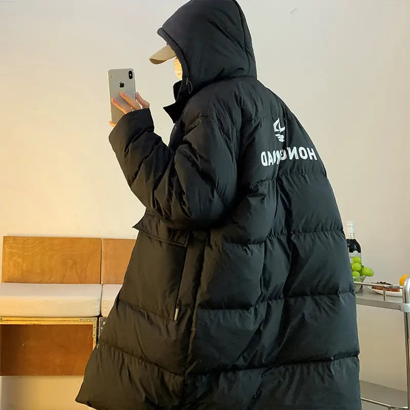 Winter Long Bread Coat For Men - www.Shopthatapp.com