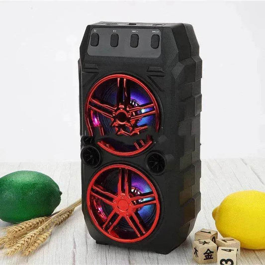 Wireless Bluetooth Speaker Dual Speakers Outdoor Portable Loud Speaker - www.Shopthatapp.com