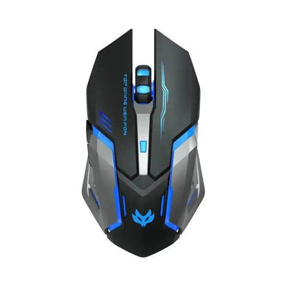 Wireless Charging Silent Gaming Mouse Machinery - www.Shopthatapp.com