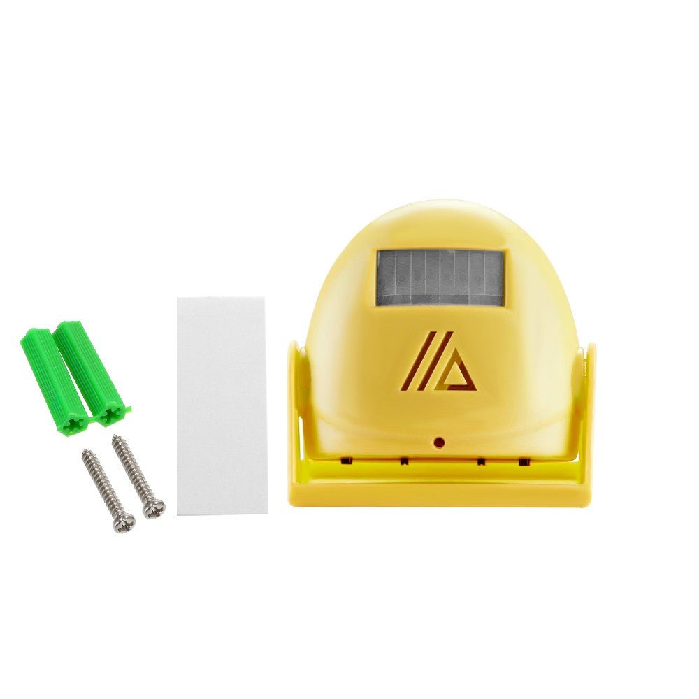 Wireless Door Bell Shop Guest Welcome Device Infrared Motion Sensor Home Anti-theft Alarm,Yellow - www.Shopthatapp.com