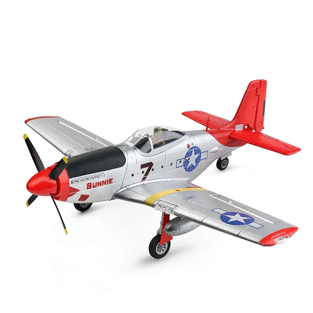 Wltoys XK A280 RC Plane P51D, 3D/6G LED, 2.4GHz, Brushless Motor, 560mm Wing - www.Shopthatapp.com