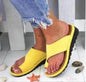 Women Big Toe Clip Casual Flat heel Slippers - www.Shopthatapp.com