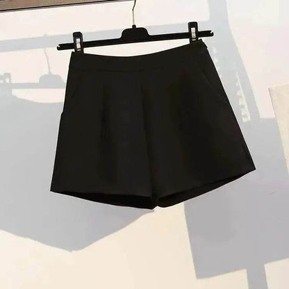Women Casual Black two-piece Skirt suit - www.Shopthatapp.com
