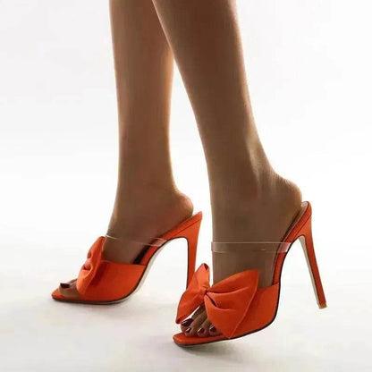 Women Fashion Stiletto High Heel Slippers - www.Shopthatapp.com