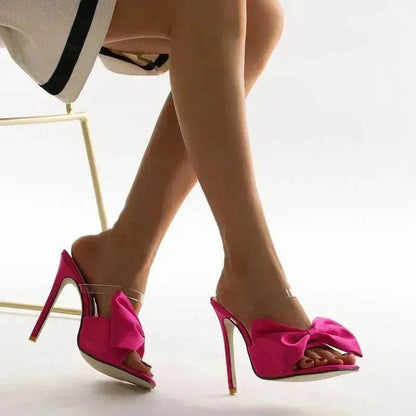 Women Fashion Stiletto High Heel Slippers - www.Shopthatapp.com