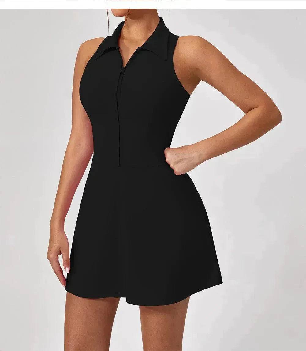Women High Waist Sports Fitness Dress - www.Shopthatapp.com