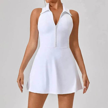 Women High Waist Sports Fitness Dress - www.Shopthatapp.com