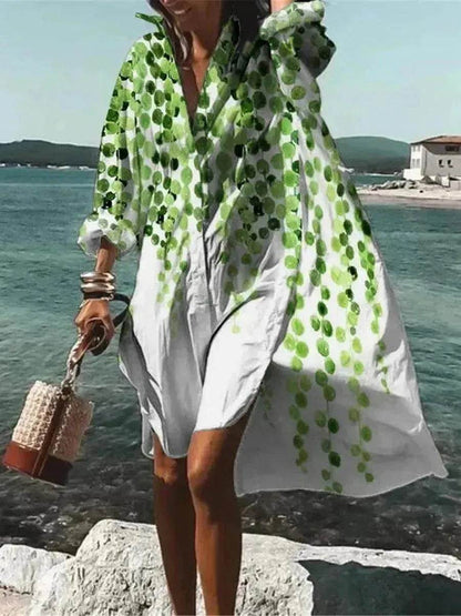 Women's Casual 3D Printing Long Shirt - www.Shopthatapp.com