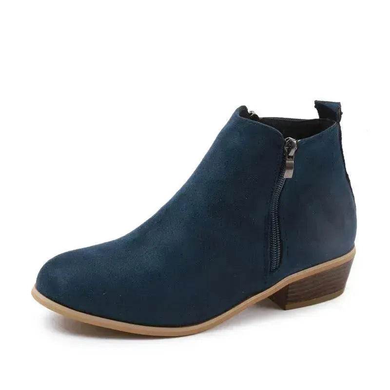 Women's Casual Shoes With Thick Heels Boot Shoes for Women - www.Shopthatapp.com