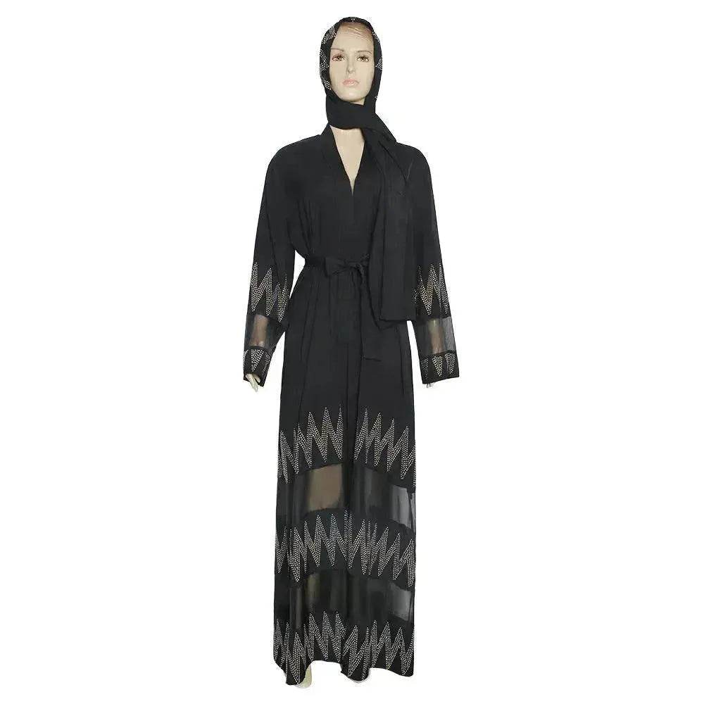 Women's clothing Arab  black robe - www.Shopthatapp.com