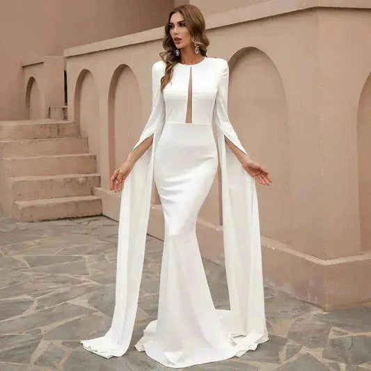 Women's European And American Long Skirt  Charming Mermaid Dress Skirt Women Wedding Guest Dress - www.Shopthatapp.com
