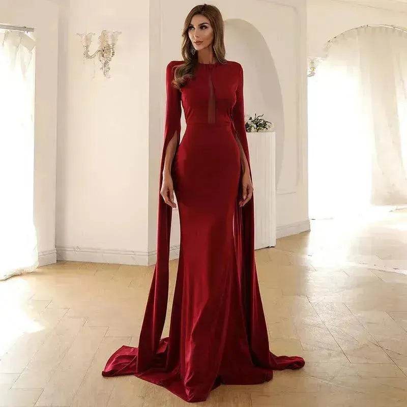 Women's European And American Long Skirt  Charming Mermaid Dress Skirt Women Wedding Guest Dress - www.Shopthatapp.com