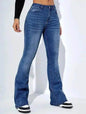 Women's Fashion Casual High Waist Slim-fit Stretch Jeans Pant Trousers - www.Shopthatapp.com