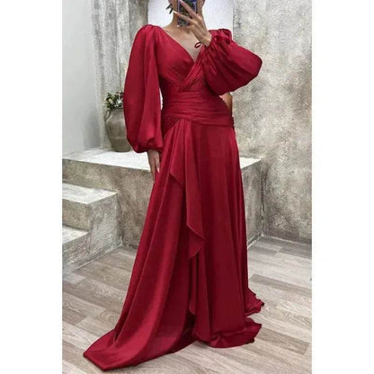 Women's Fashion Dress Solid Color - www.Shopthatapp.com
