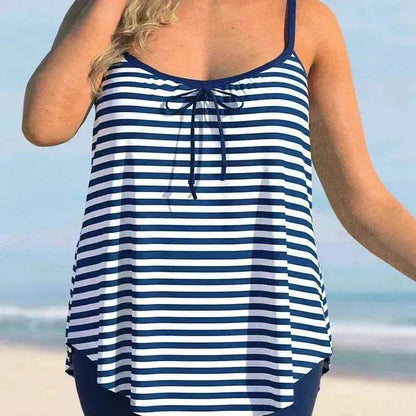 Women's Fashion Solid Color Loose Beach Casual Swimming Suit - www.Shopthatapp.com